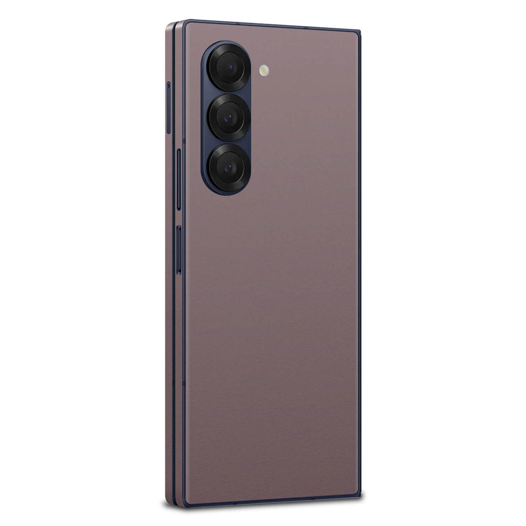 Samsung Galaxy Z Fold 6 Textured matt mulberry skins