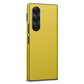 Samsung Galaxy Z Fold 6 Textured matt yellow skins