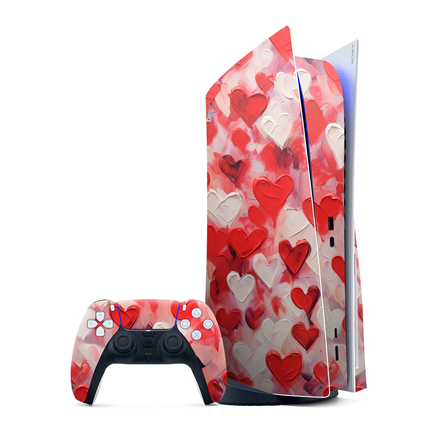 PS5 Art Love Hearts skins