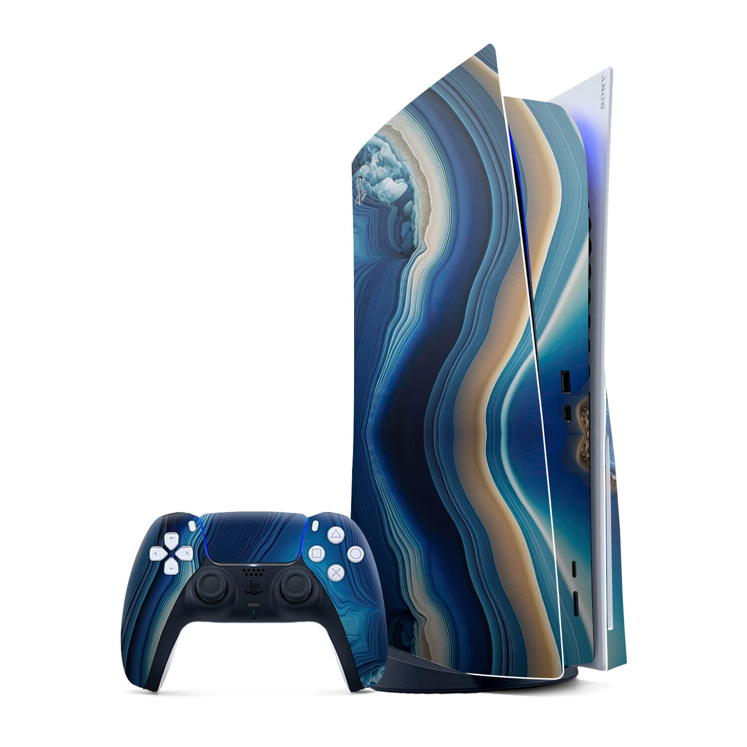 PS5 Onyx azure skins