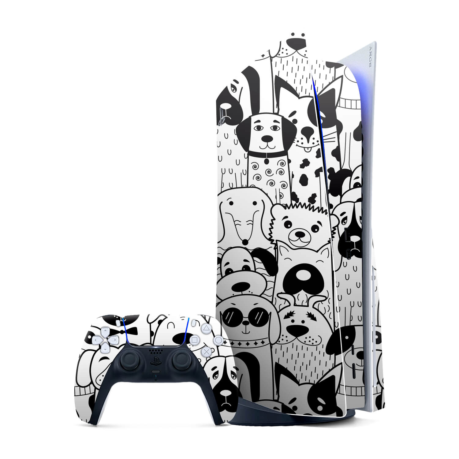 PS5 Doodles dog skins