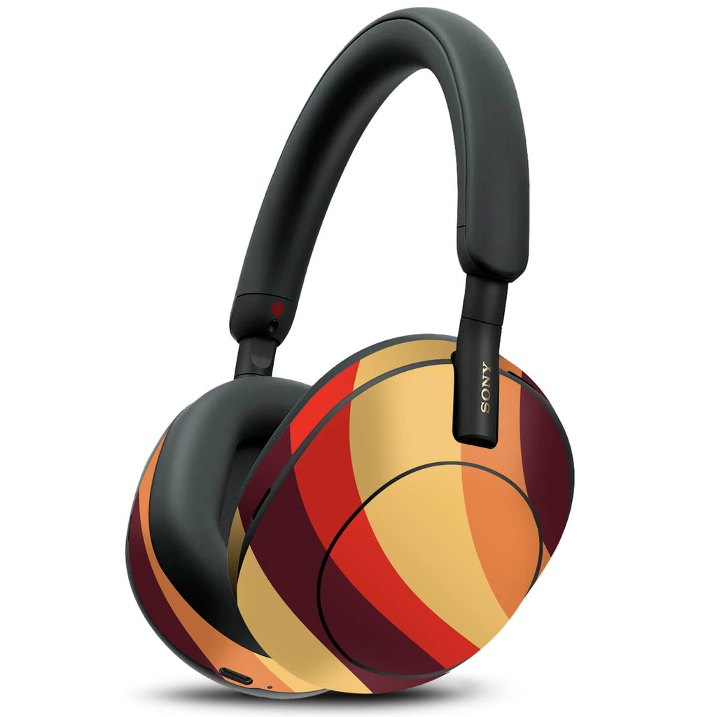 Sony WH1000XM5 Abstract lava skins