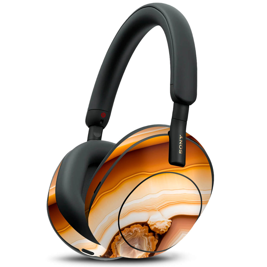 Sony WH1000XM5 Onyx amber skins