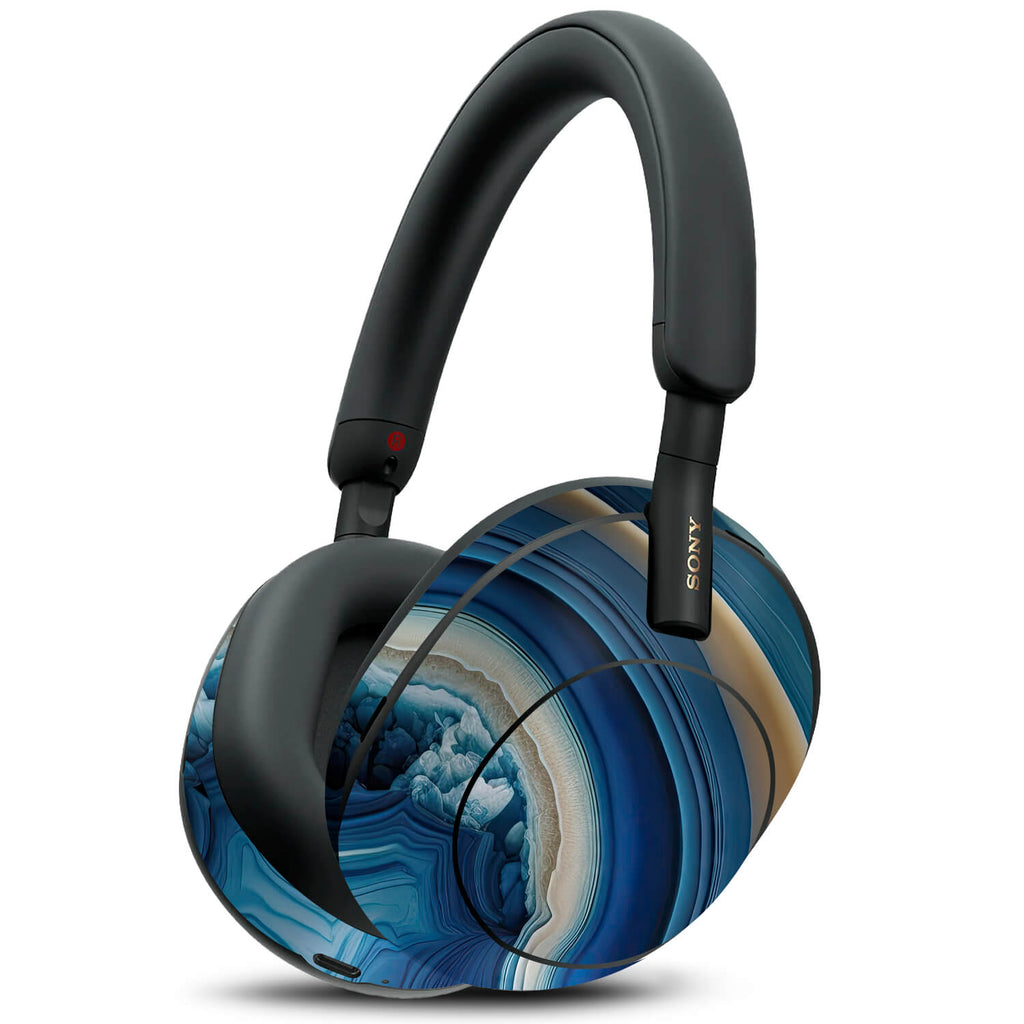 Sony WH1000XM5 Onyx azure skins