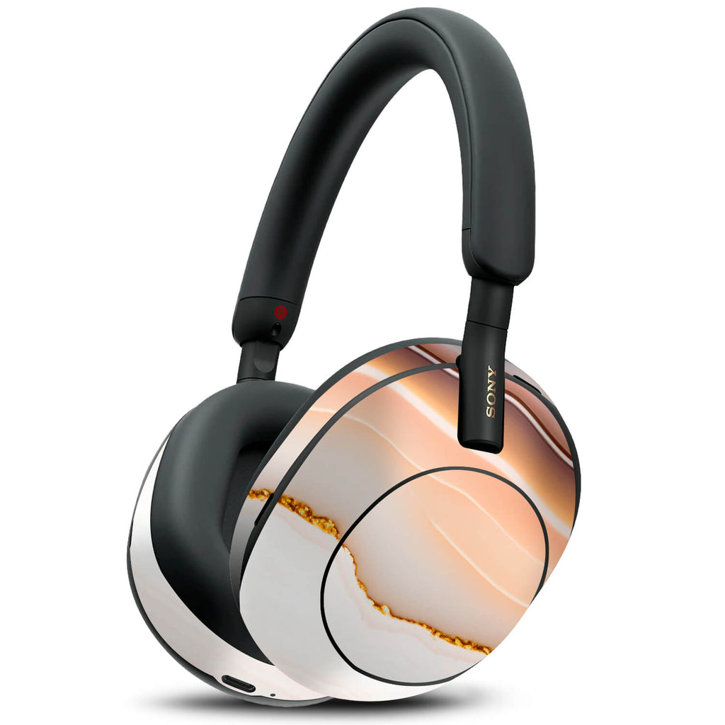 Sony WH1000XM5 Oyster onyx skins