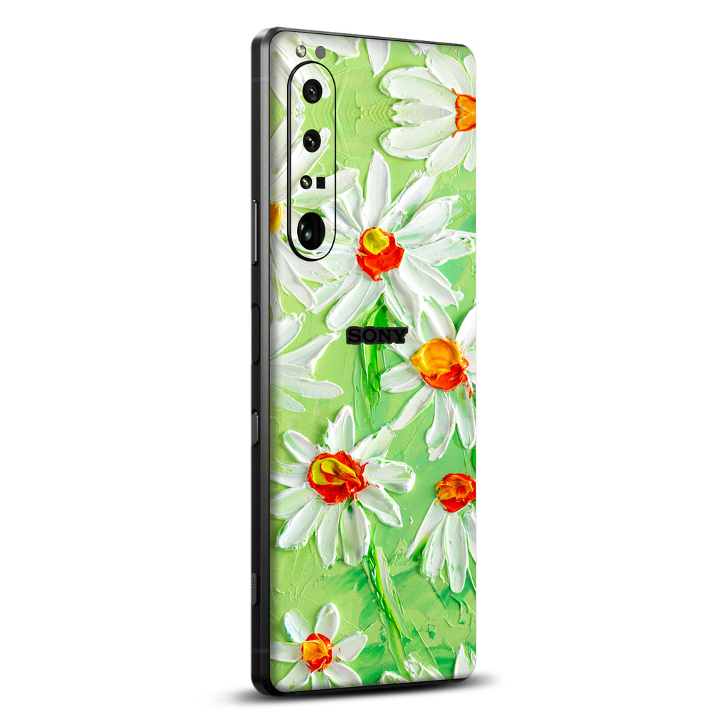 Sony Xperia 1 iv Art Daisy Field skin
