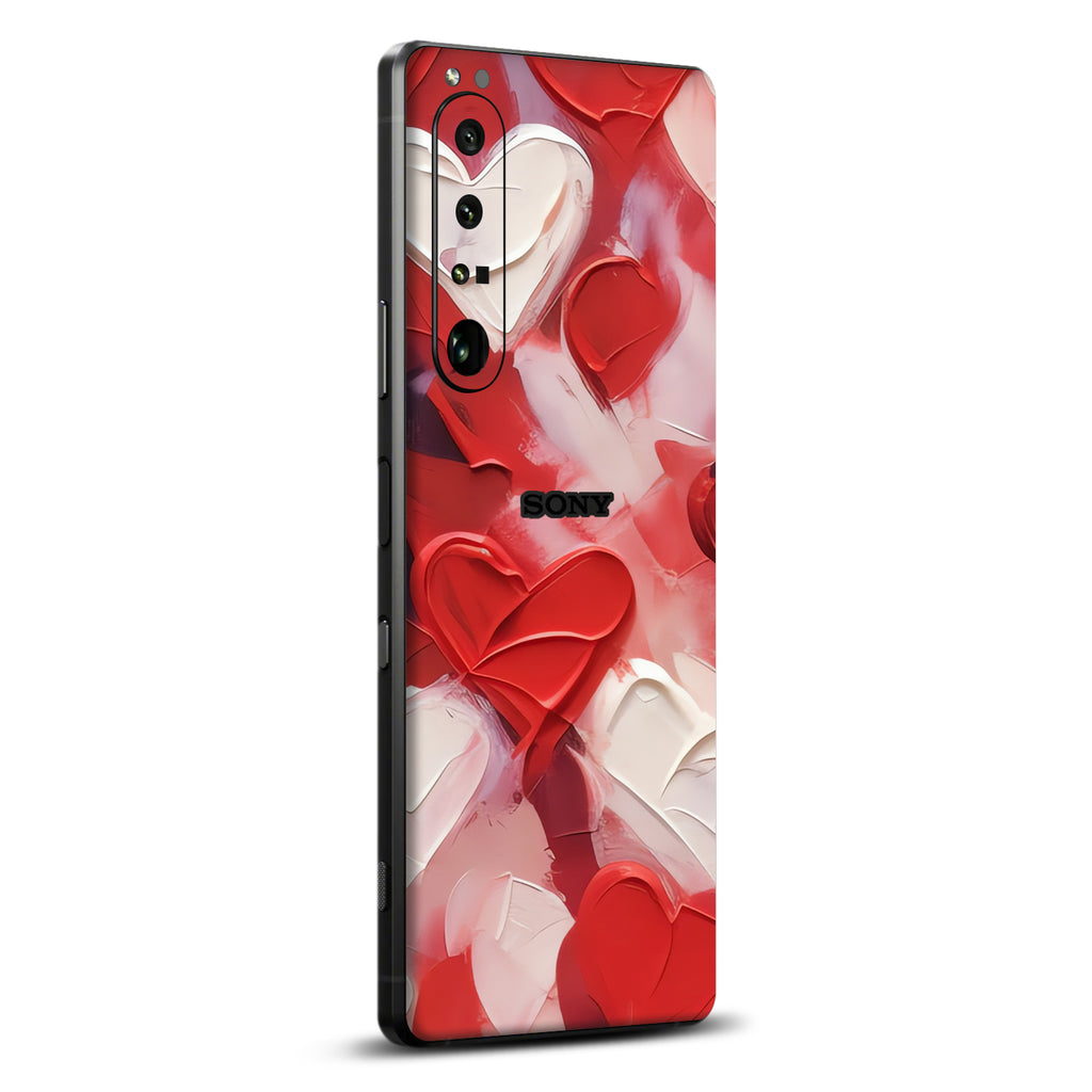 Sony Xperia 1 iv Art Love Hearts skin