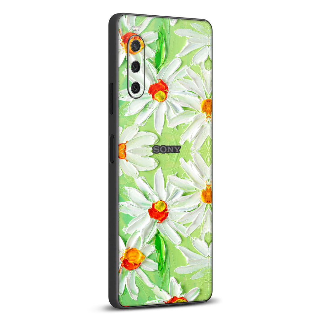 Sony Xperia 10 iv Art Daisy Field skin