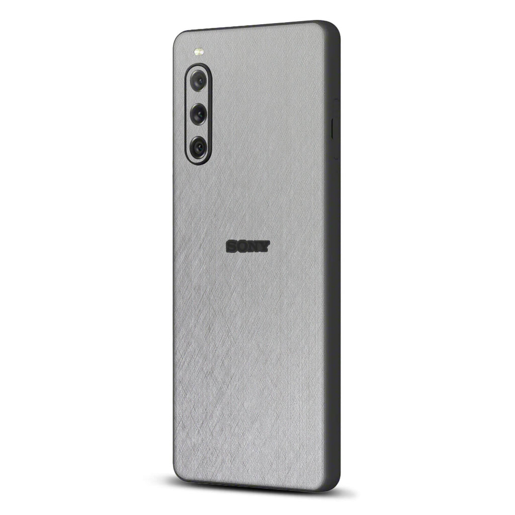 Sony Xperia 10 V Brushed aluminium skins