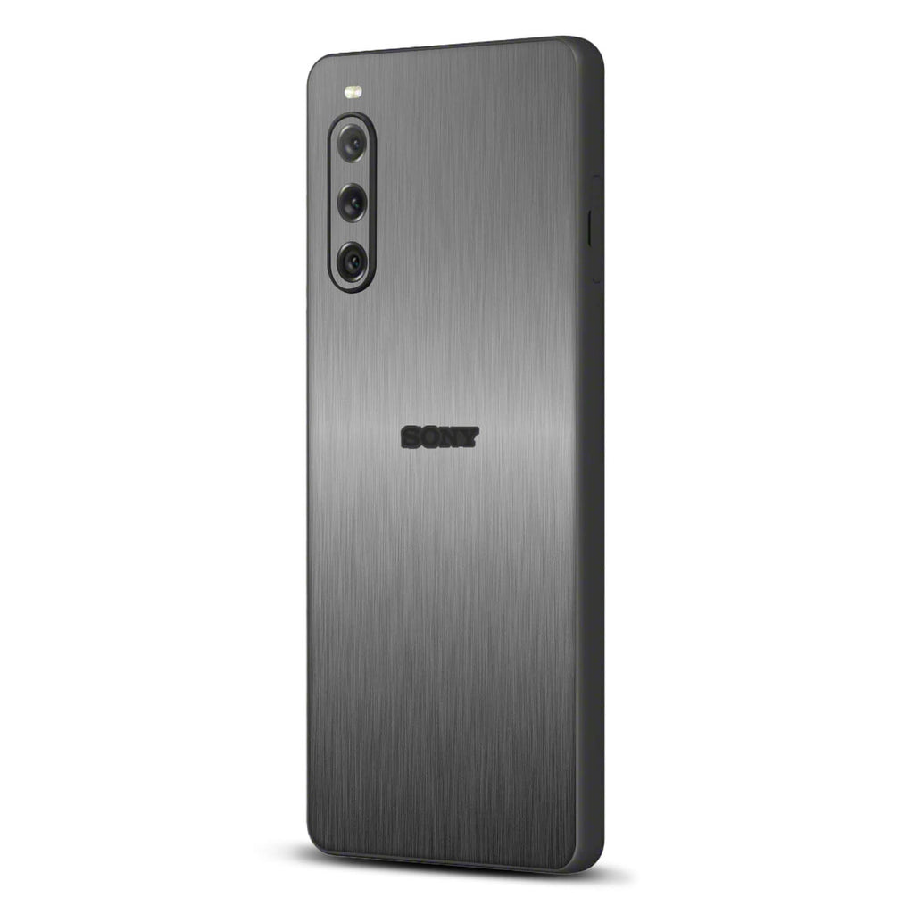 Sony Xperia 10 V Brushed titanium skins