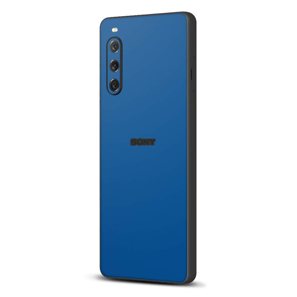 Sony Xperia 10 V Textured matt royal blue skins
