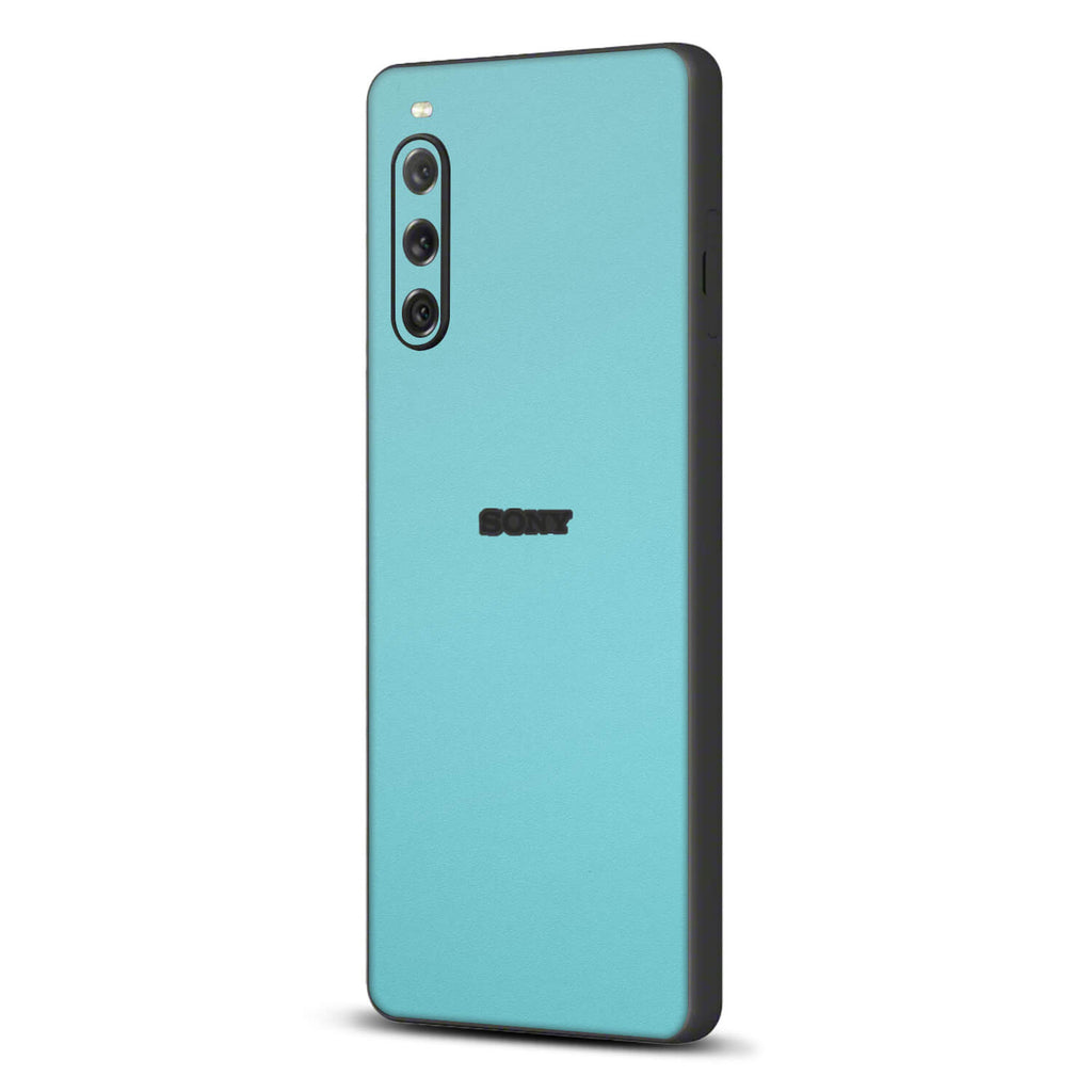 Sony Xperia 10 V Textured matt turquoise skins