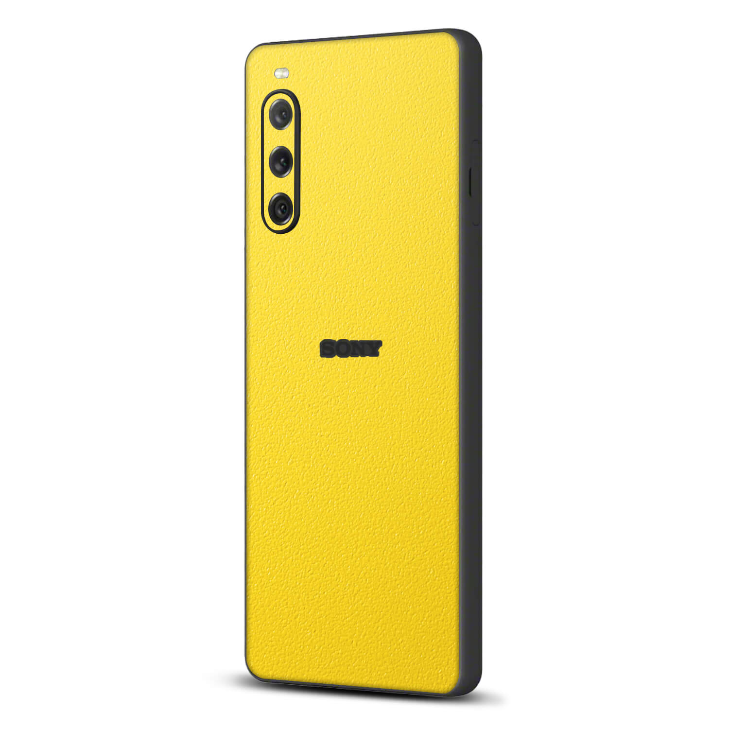 Sony Xperia 10 V Textured matt yellow skins