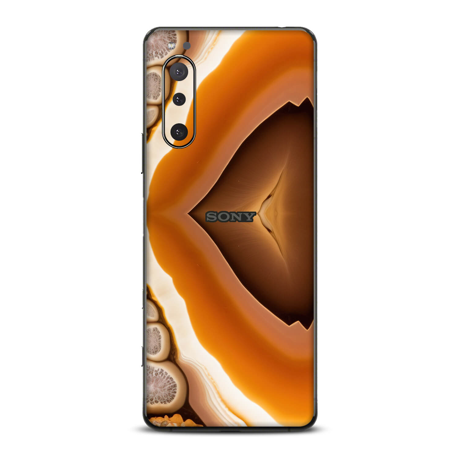 Sony Xperia 5 ii Onyx amber skins