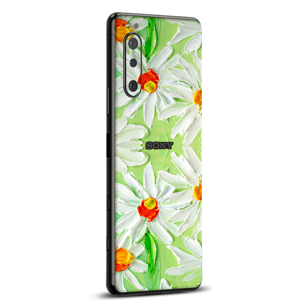 Sony Xperia 5 iv Art Daisy Field skin