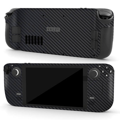 Steam Deck OLED Black carbon fibre skins