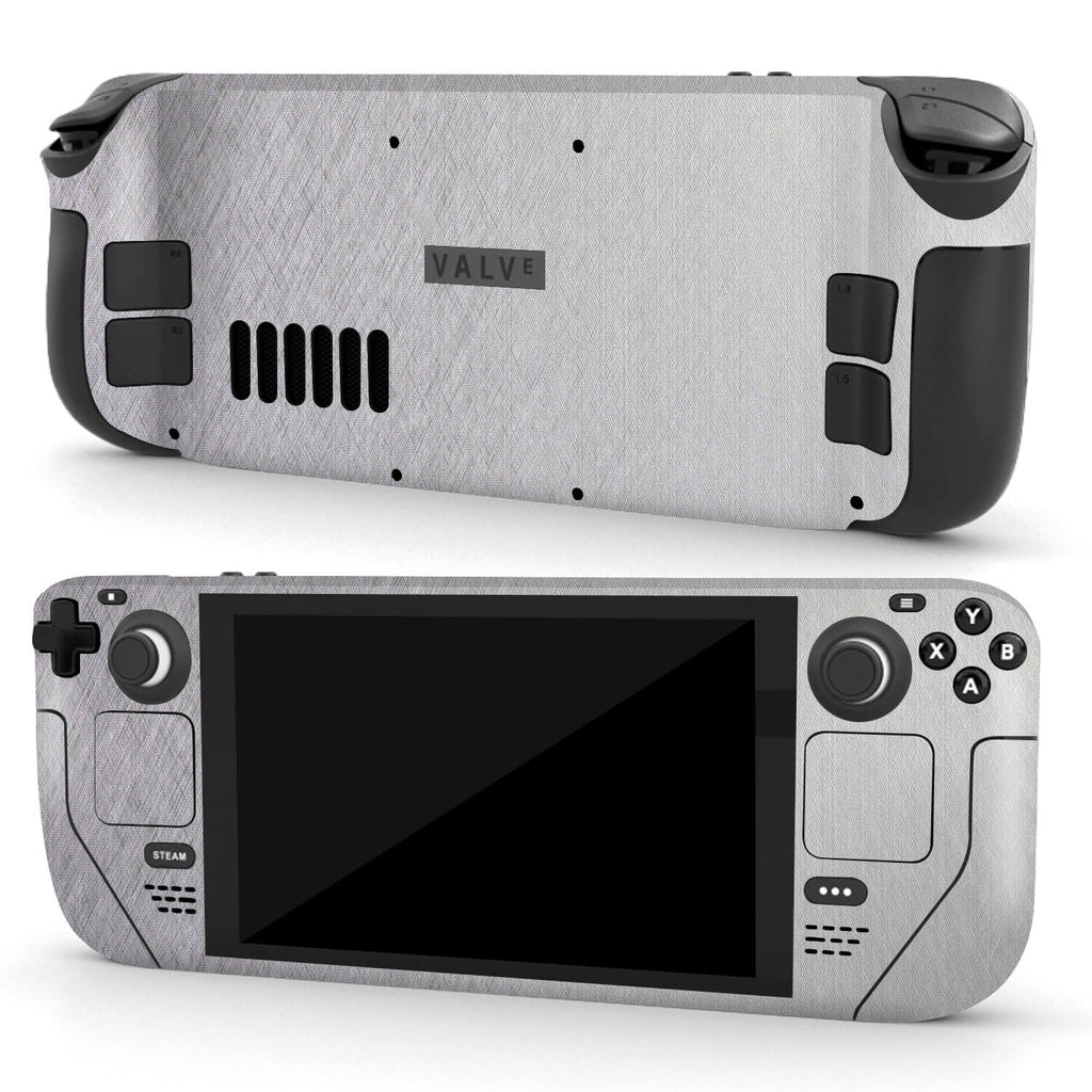 Steam Deck OLED Brushed aluminium skins
