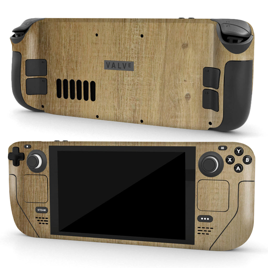 Steam Deck OLED Modern oak skins