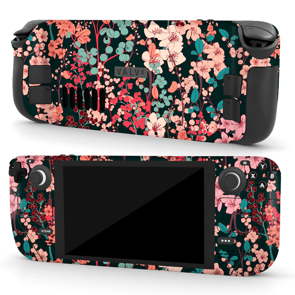 Steam Deck (OLDED) Art Vintage Floral skin
