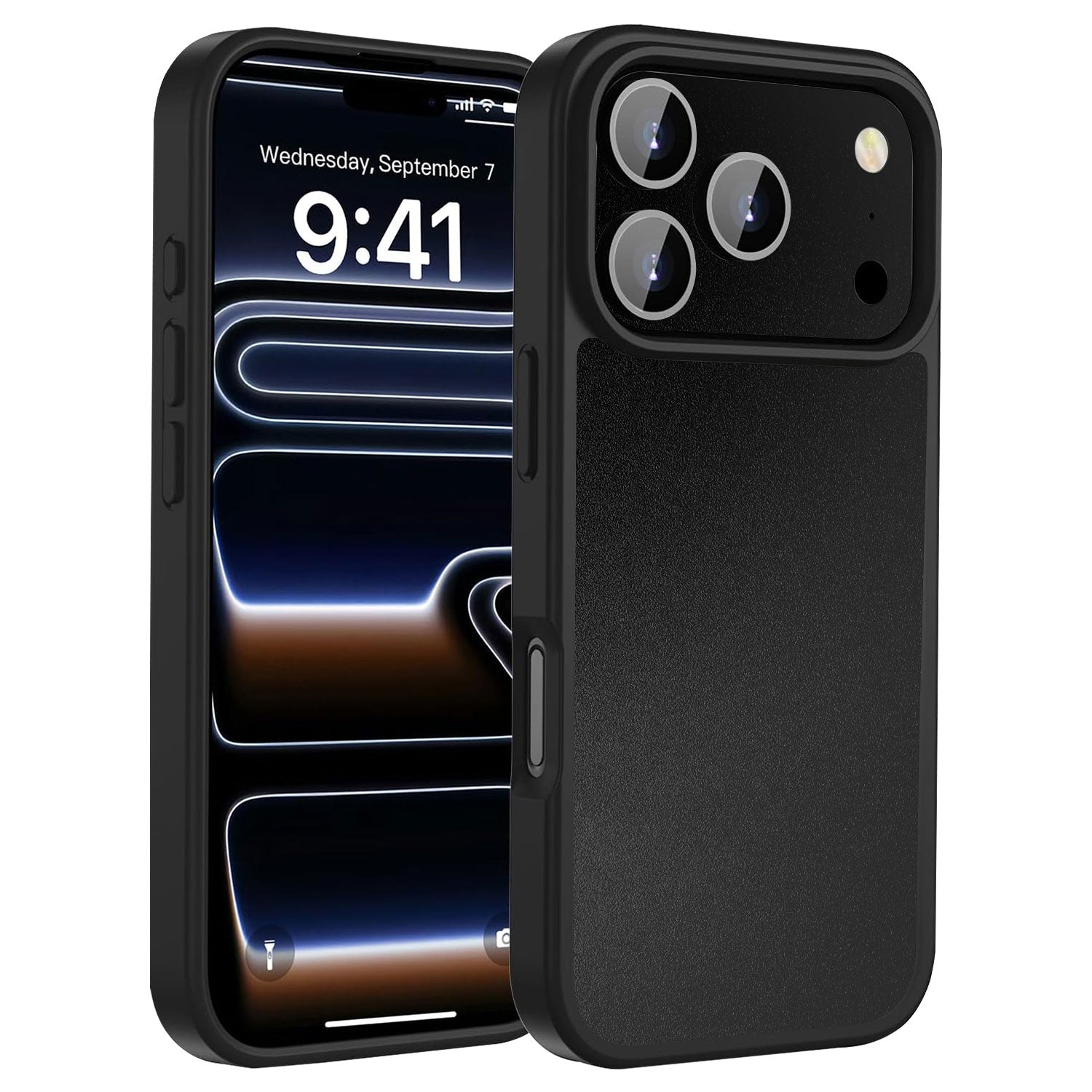 iPhone 17 Pro Max CustomX cases textured matt black