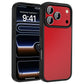 iPhone 17 Pro Max CustomX cases textured matt red