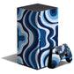 Xbox Series X Abstract lagoon skins