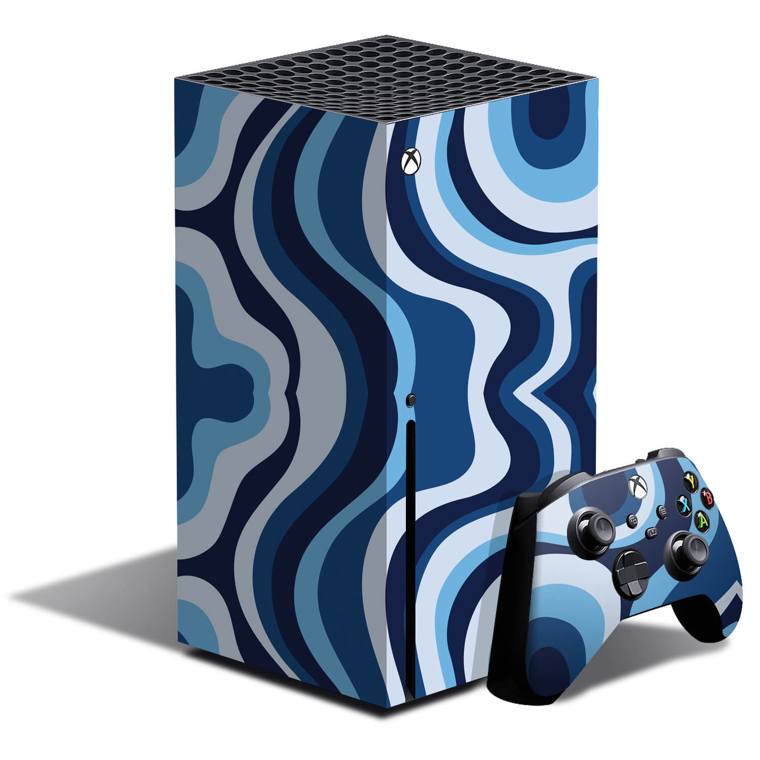 Xbox Series X Abstract lagoon skins