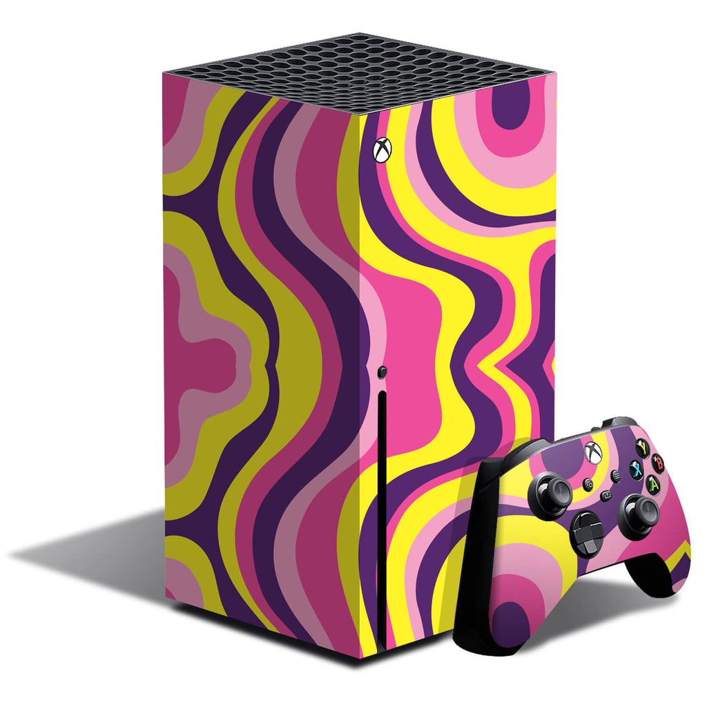 Xbox Series X Abstract psychadelic skins