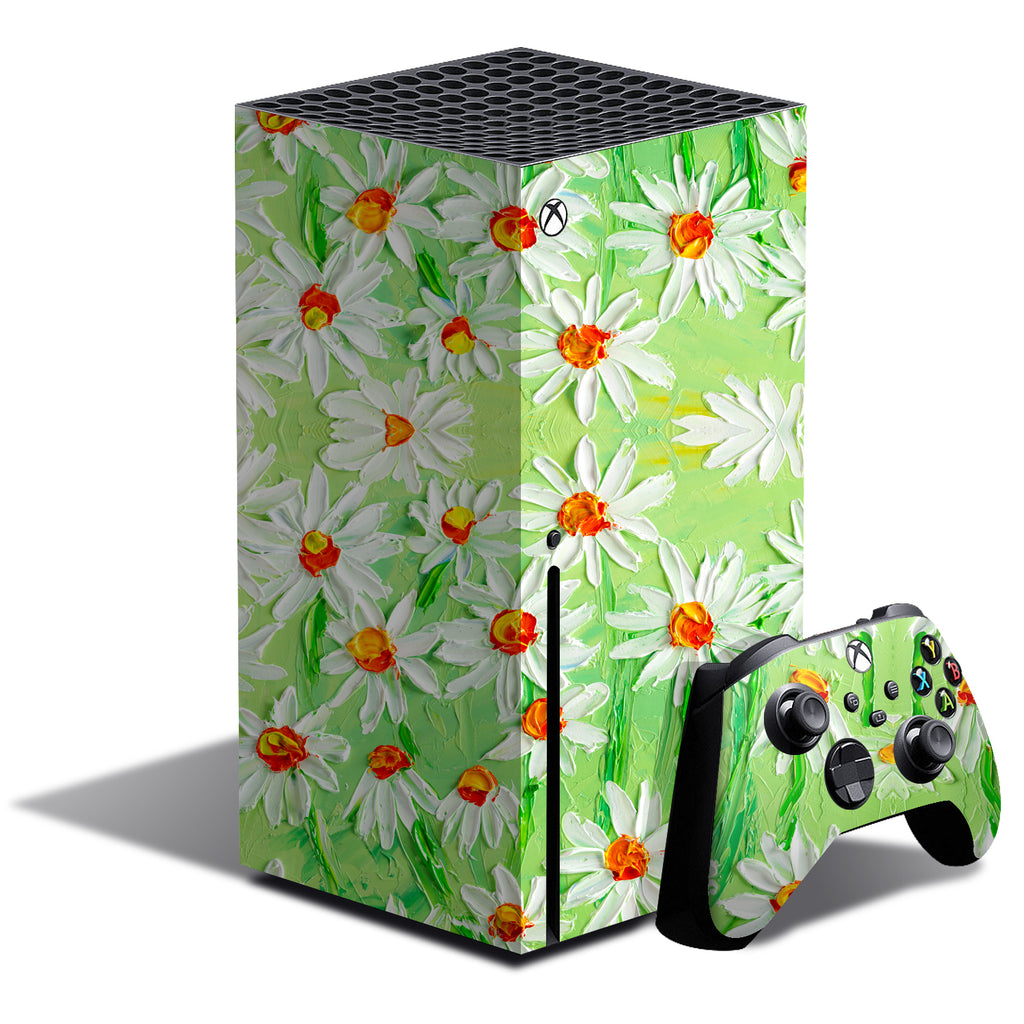 Xbox Series X Art Daisy Field skin