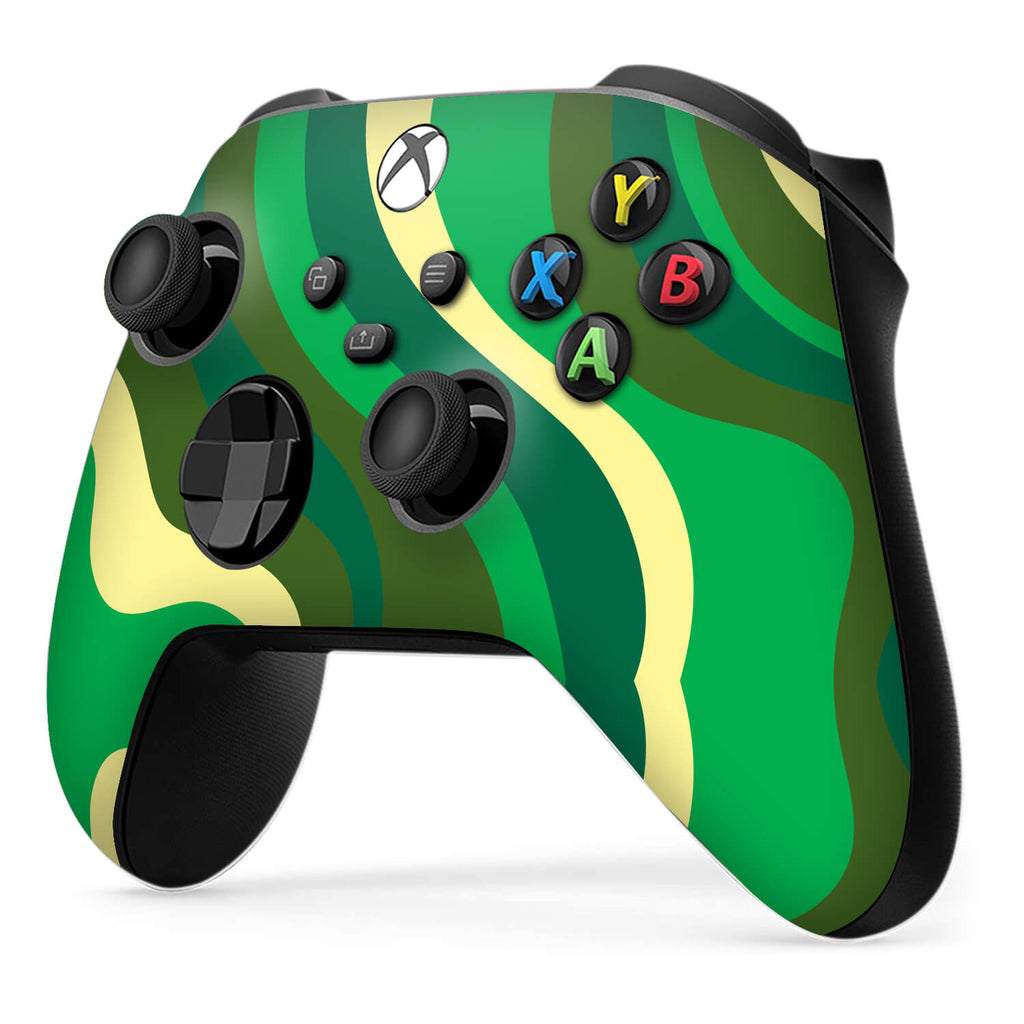 Xbox Series X Controller Abstract jungle skins