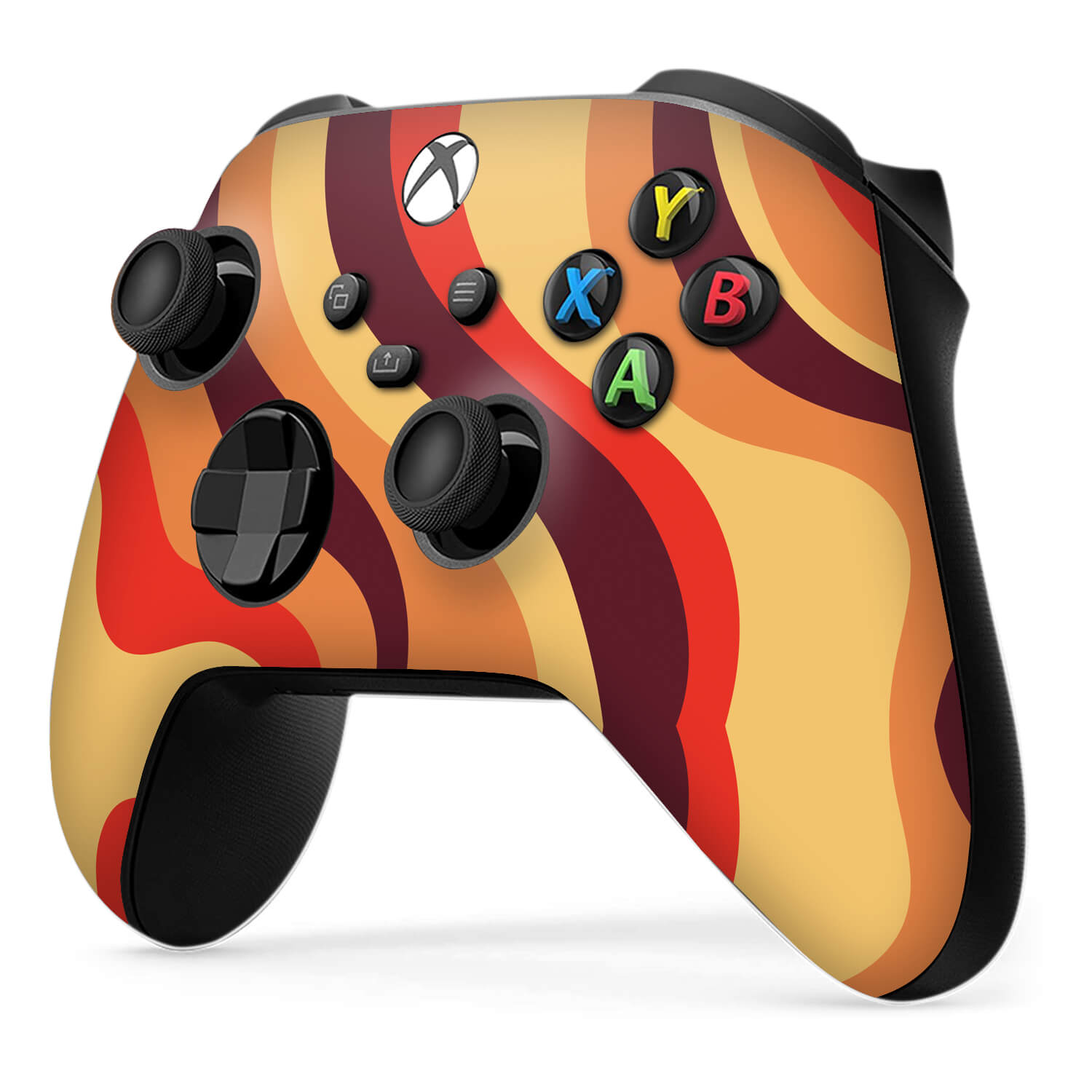 Xbox Series X Controller Abstract lava skins