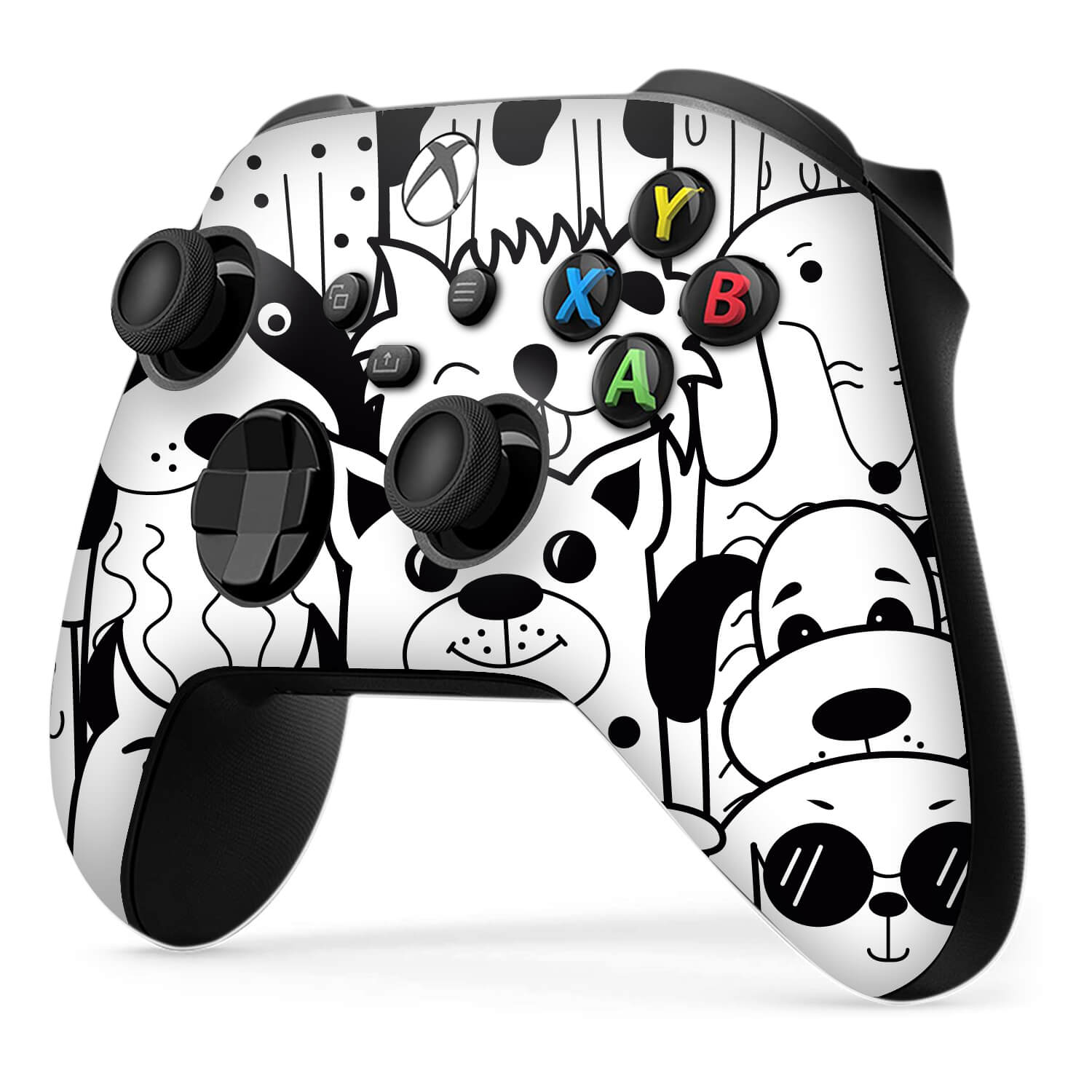 Xbox Series X Controller Doodles dog skins