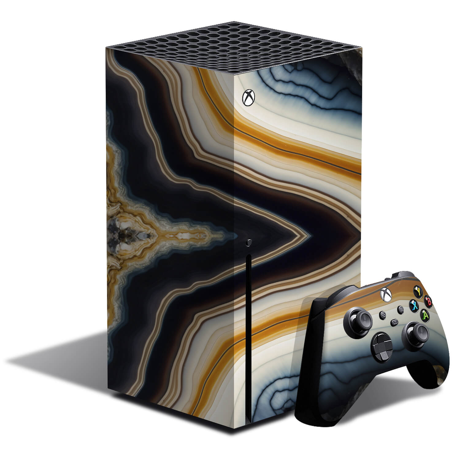 Xbox Series X Onyx geode skins
