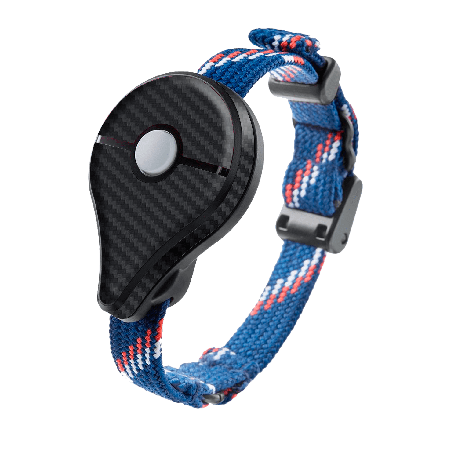 Pokemon Go Plus Black Carbon Skin
