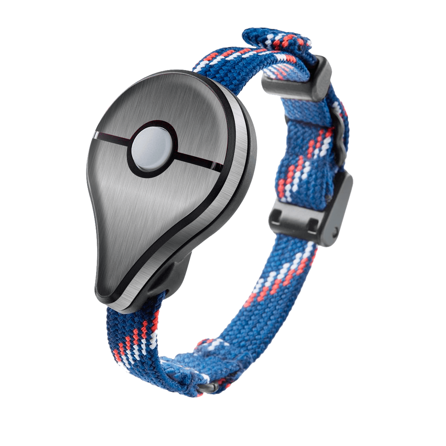 Pokemon Go Plus Brushed Titanium Skin