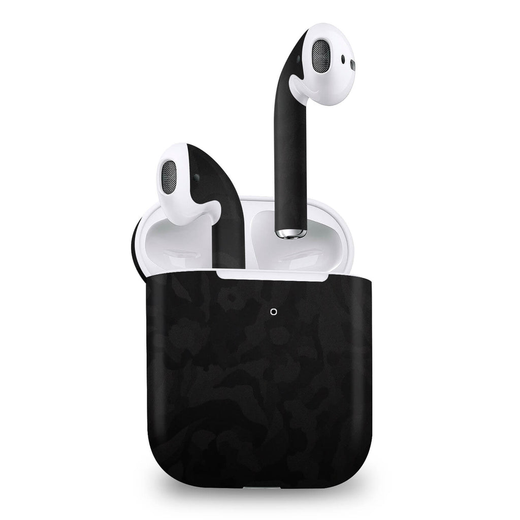 Airpod (Gen 2, Wireless) Black Camo Skins