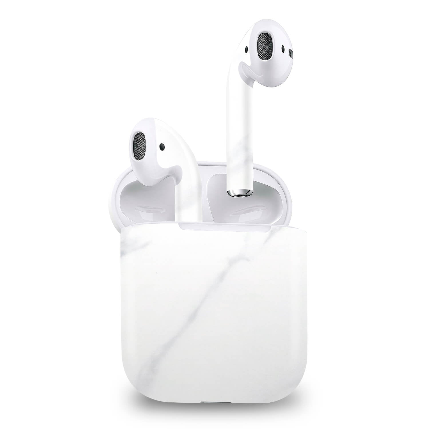 Airpod (Gen 1) White Marble Skins