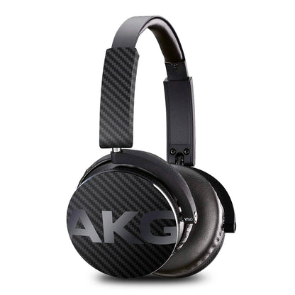 AKG Y50 Headphone Black Carbon Fibre Skins