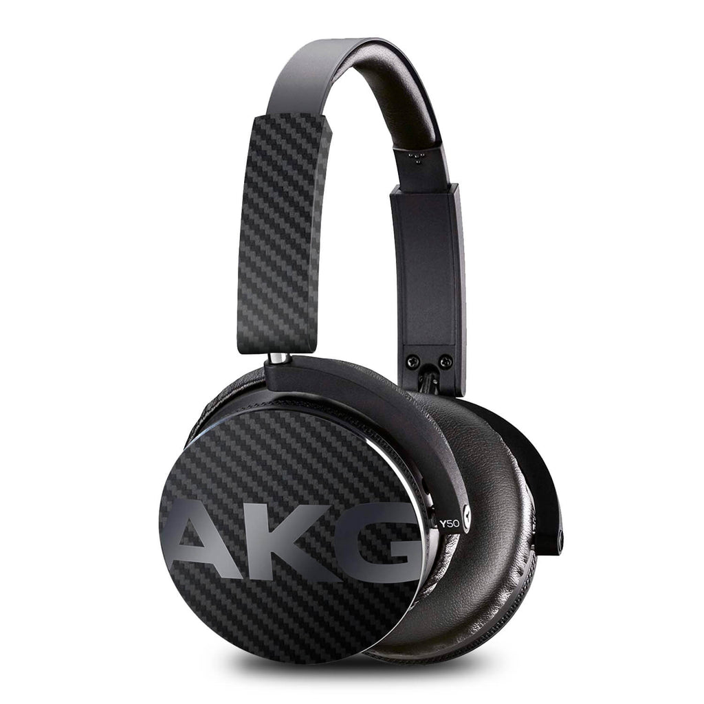 AKG Y50BT Headphone Black Carbon Fibre Skins