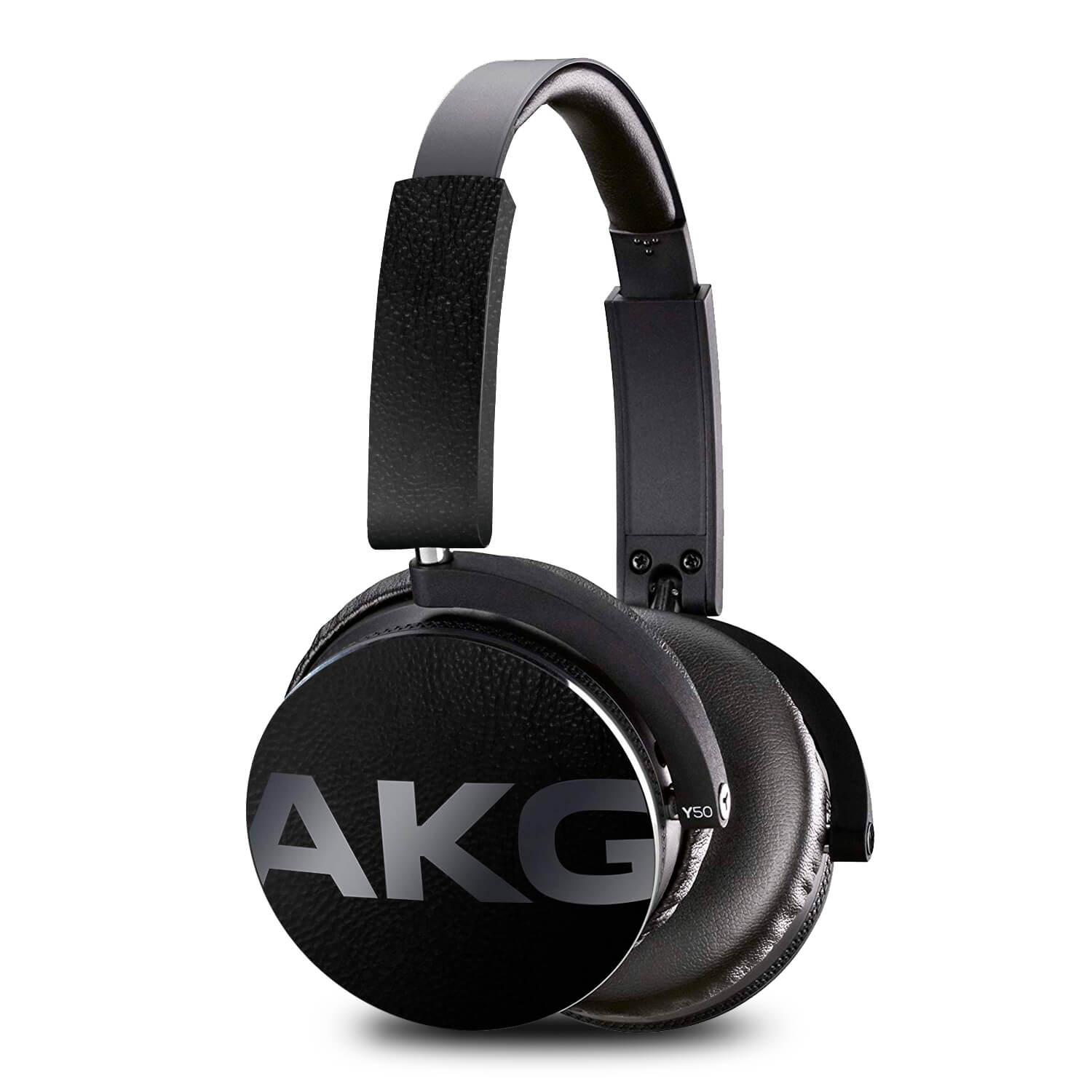 AKG Y50 Headphone Black Leather Skins