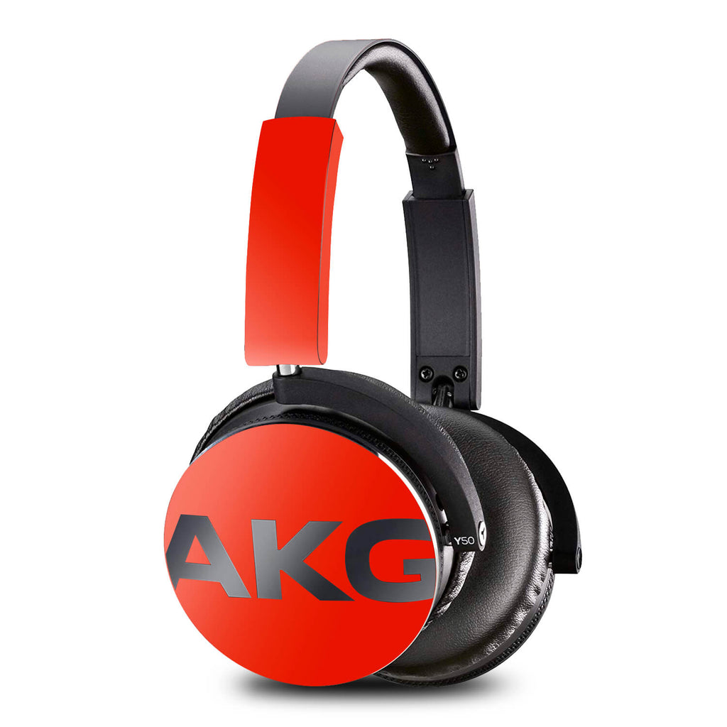 AKG Y50 Headphone Dragon Red Gloss Skins