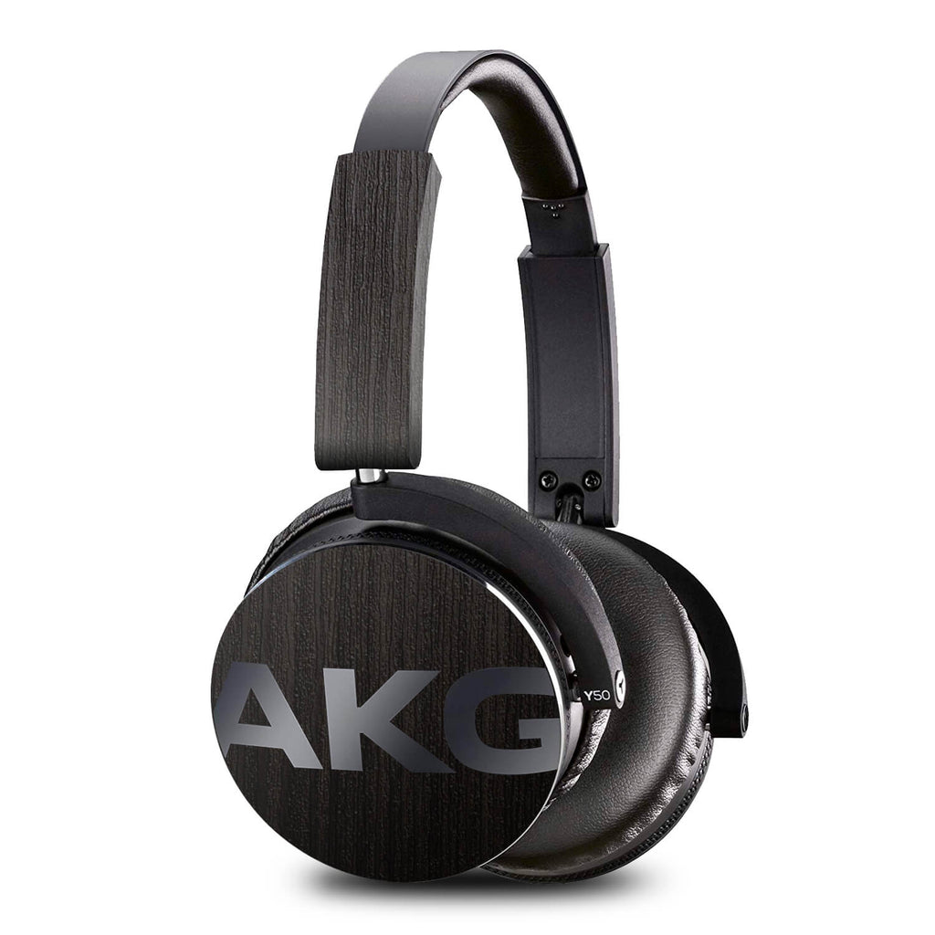 AKG Y50 Headphone Silverblack Wood Skins