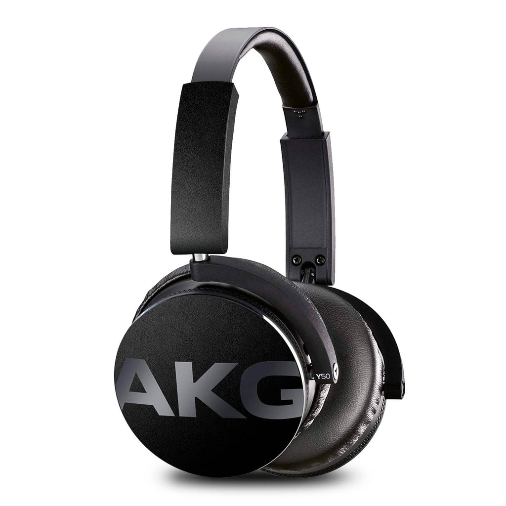 AKG Y50BT Headphone Textured Matt Black Skins