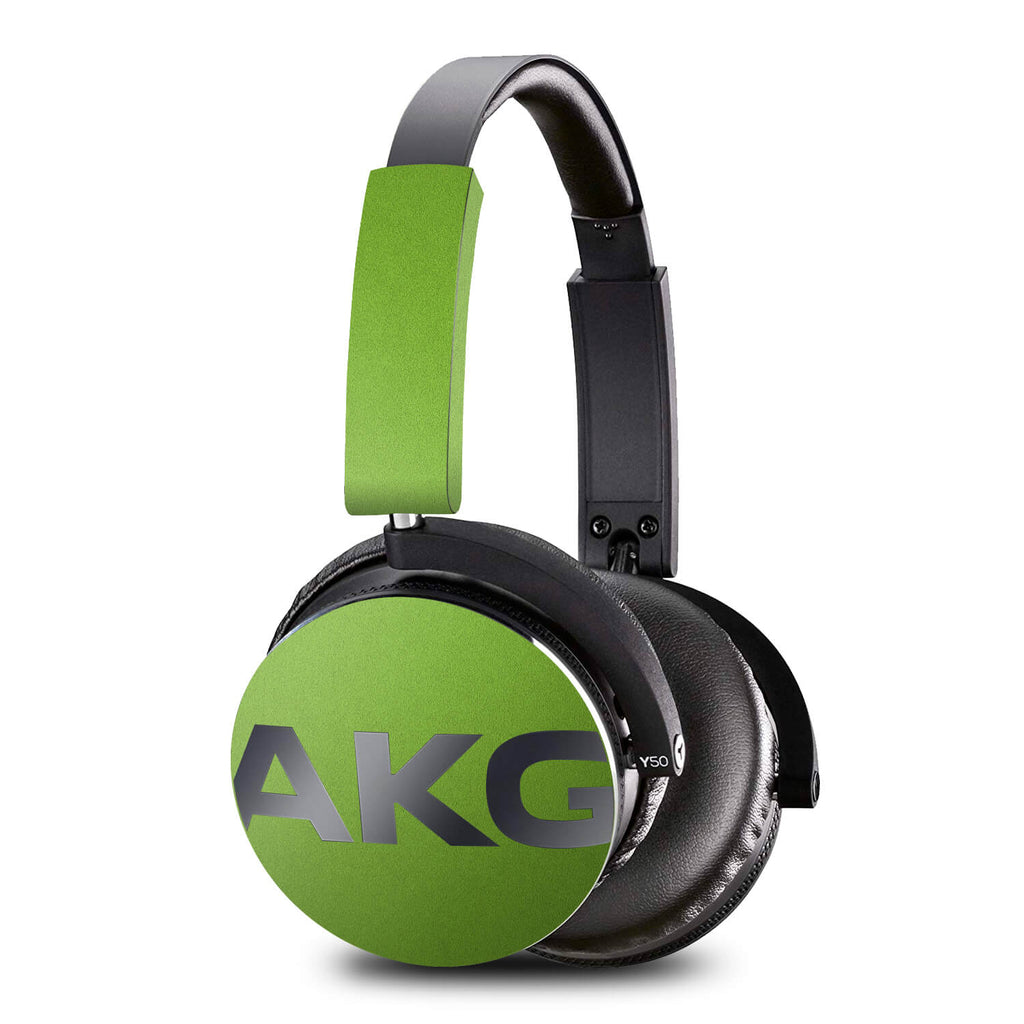 AKG Y50 Headphone Textured Matt Green Skins