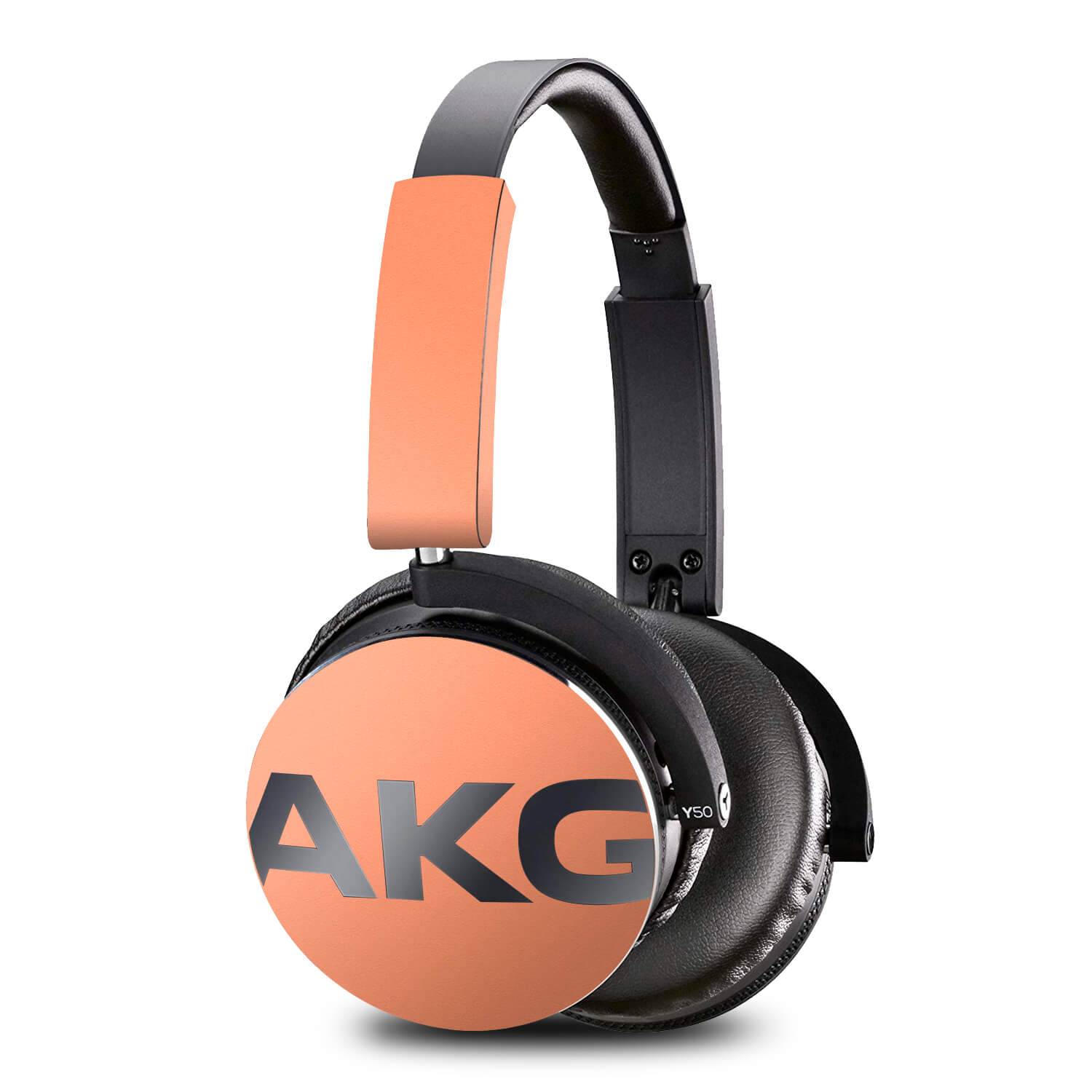AKG Y50 Headphone Textured Matt Peach Skins