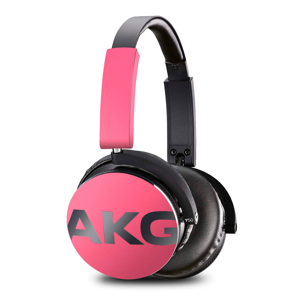 AKG Y50 Headphone Textured Matt Pink Skins
