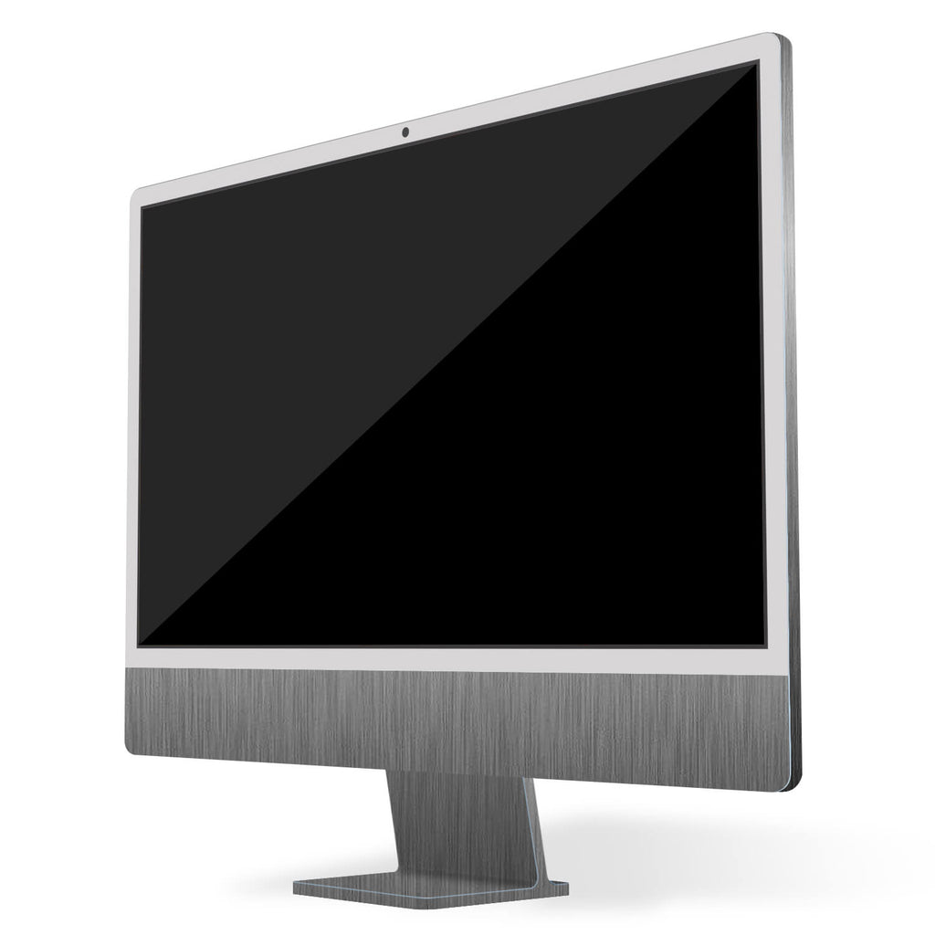 Apple iMac 24-inch (2021) Brushed titanium skins