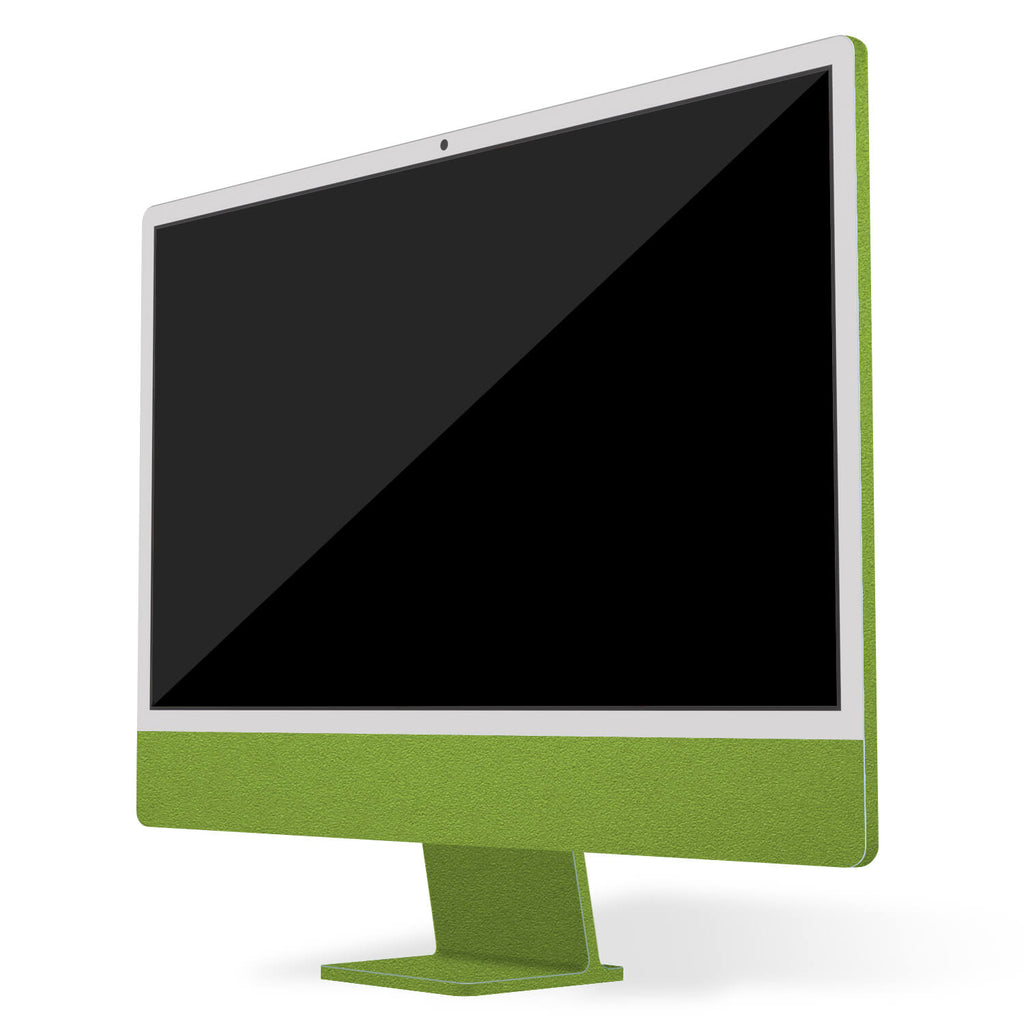 Apple iMac 24-inch (2021) Textured matt green skins