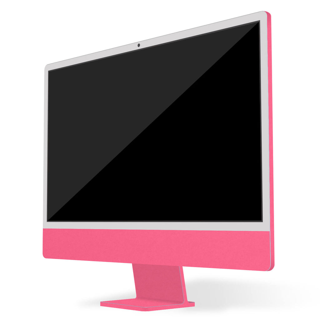 Apple iMac 24-inch (2021) Textured matt pink skins