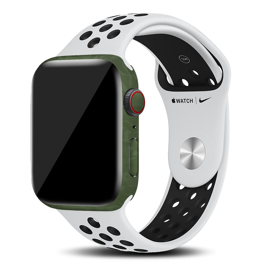 Apple Watch Series 6 Green Camo Skins (44mm)